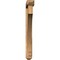 Ekena Millwork Imperial Arts and Crafts Smooth Bracket w/ Offset Brace, Western Red Cedar, 5 1/2"W x 48"D x 48"H BKT0604X48X48IMP03SWR - alternate 2